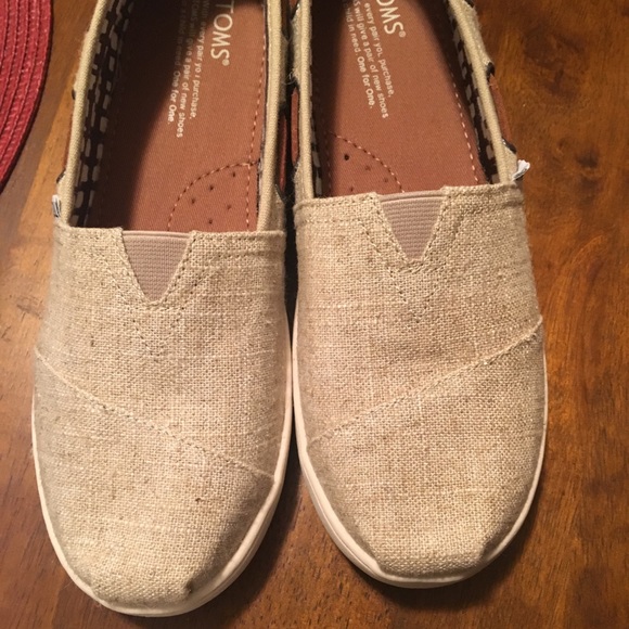 Toms Bimini Natural Burlap - Picture 5 of 6